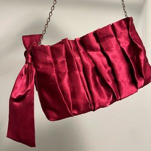 WHBM pink evening bag *